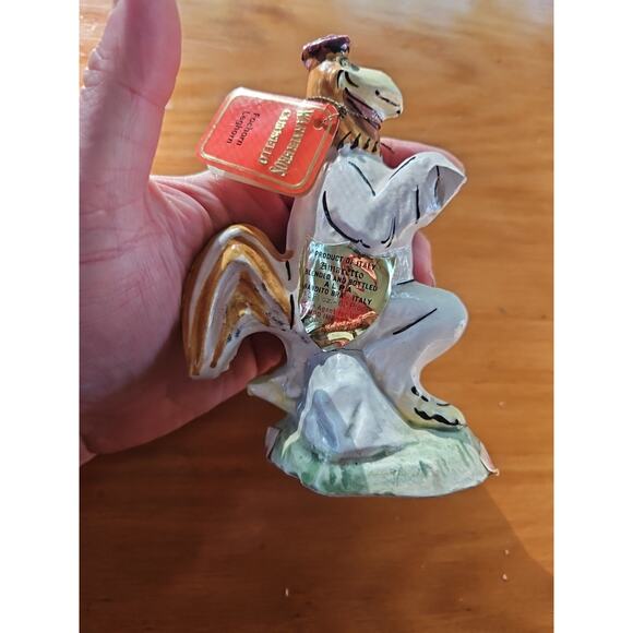 VTG ALPA Warner Brothers Carosello Decanter Italy Looney FOGHORN LEGHORN empty - Picture 5 of 11